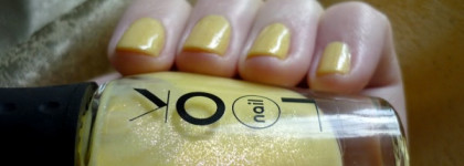 Нежный мерцающий жёлтый: nailLOOK Bora Bora # 31054