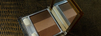 Трио солнечных оттенков. Lambre Satin Trio eye shadow # 14