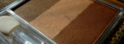 Трио солнечных оттенков. Lambre Satin Trio eye shadow # 14