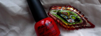 Новый профессиональный big5free бренд лаков для ногтей Faby. Идеальный красный лак Faby's Red и топ-сушка Top Coat Fast Dry