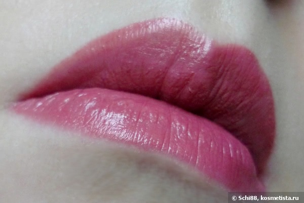 Классическая помада в тёплом лепестково-розовом оттенке. Lambre Exclusive Colour Lipstick # 18