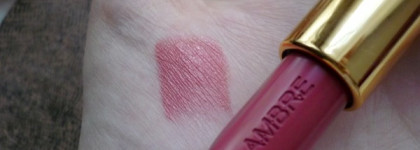 Классическая помада в тёплом лепестково-розовом оттенке. Lambre Exclusive Colour Lipstick # 18