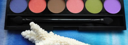 Sleek MakeUP I-Divine Eyeshadow Palette # Del Mar, limited edition. Восемь вариантов макияжа