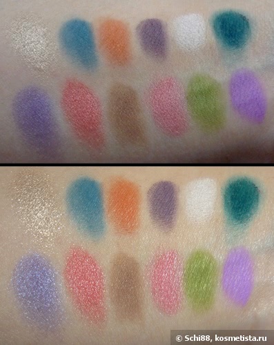 Sleek MakeUP I-Divine Eyeshadow Palette # Del Mar, limited edition. Восемь вариантов макияжа