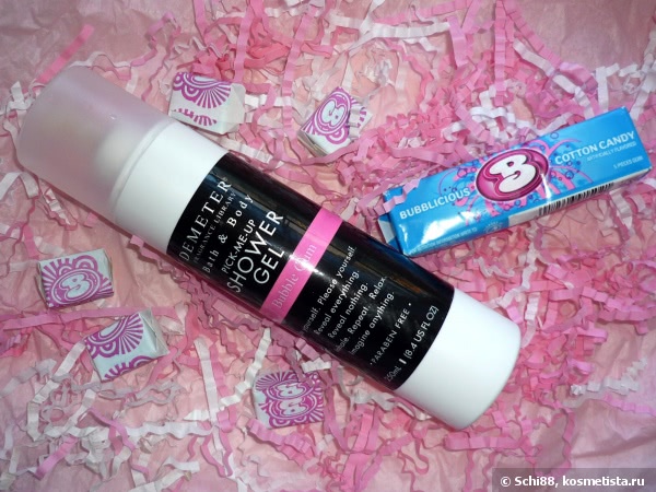 Ароматная ванная комната. Demeter Fragrance Library: Bubble Gum (Жевательная резинка) Bath & Body Pick-me-Up Shower Gel
