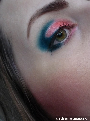 Огненные румяна. Sleek MakeUp Blush By 3 # Flame