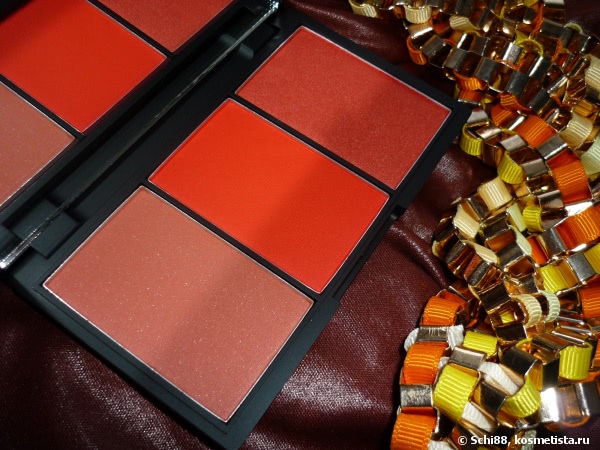 Огненные румяна. Sleek MakeUp Blush By 3 # Flame
