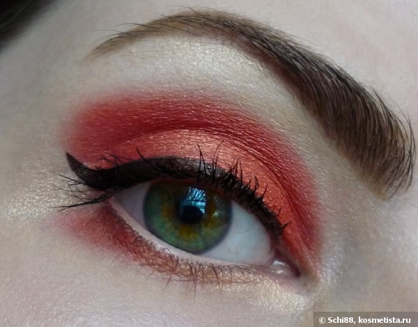 Огненные румяна. Sleek MakeUp Blush By 3 # Flame