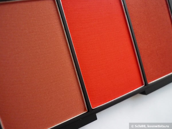Огненные румяна. Sleek MakeUp Blush By 3 # Flame