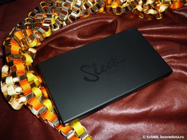 Огненные румяна. Sleek MakeUp Blush By 3 # Flame