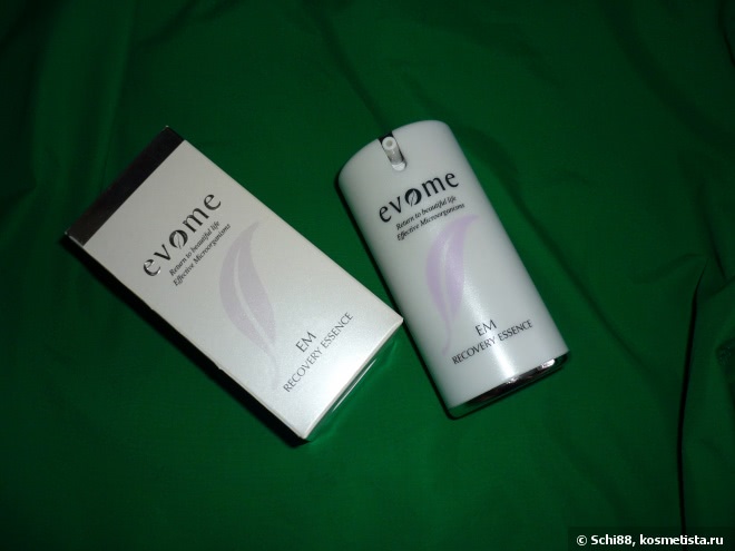 Трёхступенчатое восстановление кожи лица по-корейски. Evome EM Recovery Skin, Essence, Lotion
