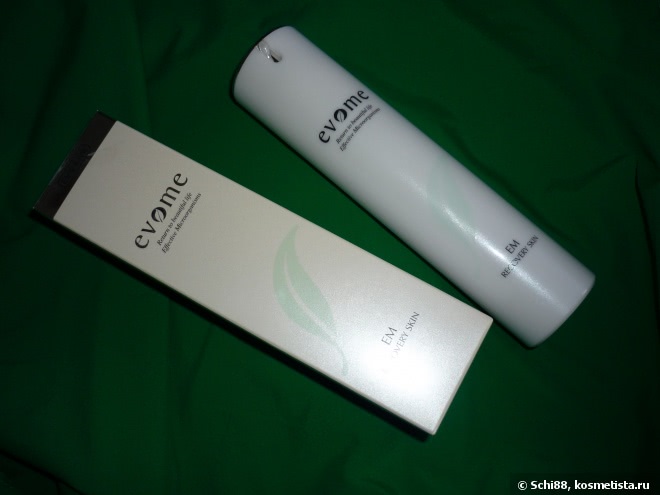 Трёхступенчатое восстановление кожи лица по-корейски. Evome EM Recovery Skin, Essence, Lotion