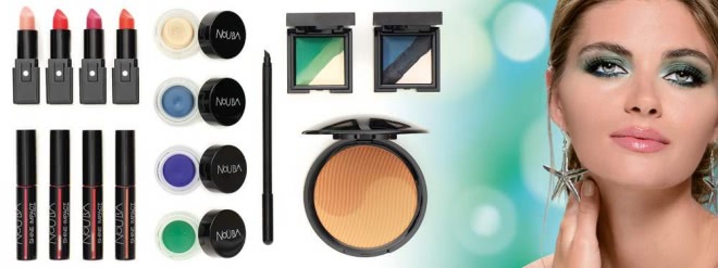 Nouba Tre eyeshadow trio # 1 Vanity, # 2 Desire
