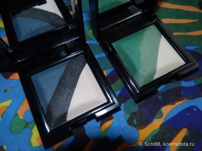 Nouba Tre eyeshadow trio # 1 Vanity, # 2 Desire