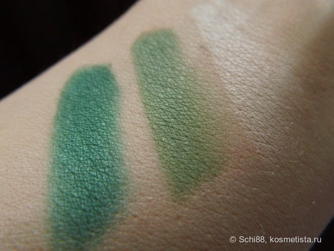 Nouba Tre eyeshadow trio # 1 Vanity, # 2 Desire