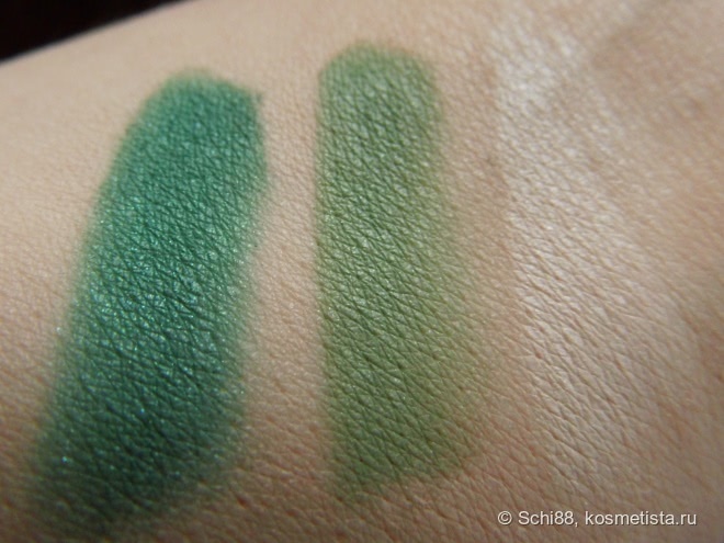 Nouba Tre eyeshadow trio # 1 Vanity, # 2 Desire