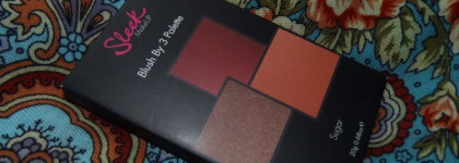 Сахарные румяна. Sleek MakeUP Blush By 3 Palette # Sugar