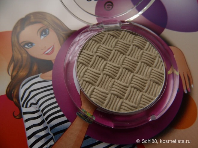 Молочная карамель essence the velvets eyeshadow # 03 smooth caramel