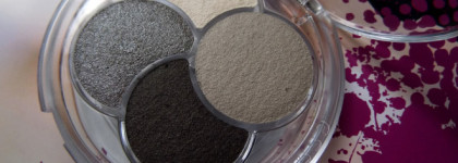 Essence quattro eyeshadow # 07 over the taupe