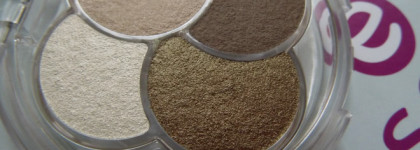 Essence quattro eyeshadow # 05 to die for, # 13 laugh, love, lime