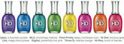 Огонь c лаком Sally Hansen HD Hi-Definition Nail Color, оттенок 07 Three D
