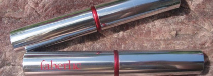 Перламутровая губная помада Kiss of the rain в оттенках  "Сладкое облако" и "Весенняя оттепель" от Faberlic