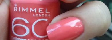 А был ли лак?!... Лаки для ногтей "60 секунд" от Rimmel