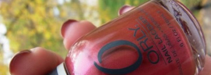 Осенний маникюр: лак для ногтей Orly Merlot Mist  (40418)