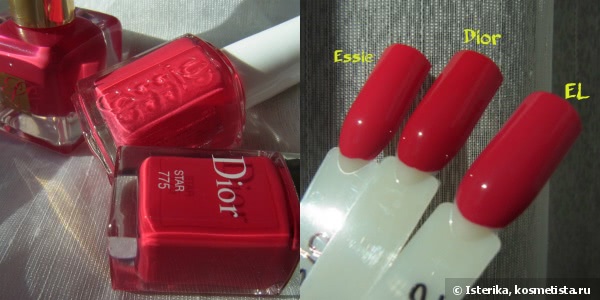 Dior Vernis Couture Colour Gel Shine And Long Wear Nail Lacquer #775 Star. Желанная лимитка этой осени