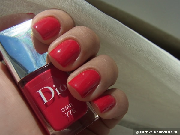 Dior Vernis Couture Colour Gel Shine And Long Wear Nail Lacquer #775 Star. Желанная лимитка этой осени