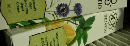 Sentio: Moisturizing Cream for Combination & Oily Skin и Smooth Skin Restoring Hand Creme