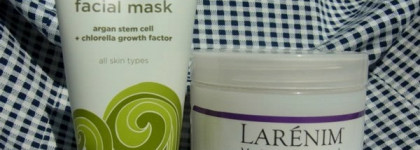 Хороший дуэт из двух масок для чистой и красивой кожи: Acure Organics и Larenim