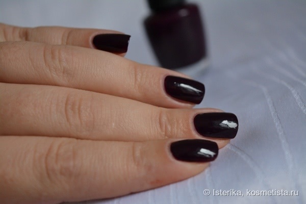 Лучший из представителей околочерных OPI Nail Lacquer Honk if you love OPI NL T28