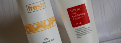 Два средства для умывания для жирной кожи: Christina и Cosrx