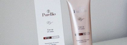 Лучший: PureBio Tone Up UV White Spf50+/pa++++