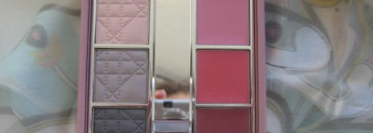 Набор  Dior Rose Collection eyes & lips palette healthy glow harmony. Collection voyage