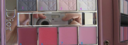 Набор  Dior Rose Collection eyes & lips palette healthy glow harmony. Collection voyage