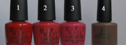 Обзор трех лаков OPI и клон Particuliere от Jessica