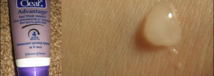 Clean&Clear Advantage быстрый эффект гель-аппликатор от прыщей быстрого действия