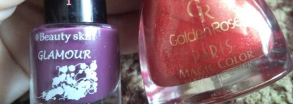 Новички в лаковой косметичке: Golden Rose Paris Magic Color #308 и Beauty Skin Glamour #02