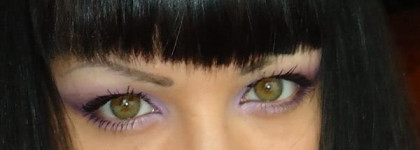 Моё сиреневое настроение с Shiseido Luminizing Satin Eye Color Trio #308 и Perfect Rouge #331