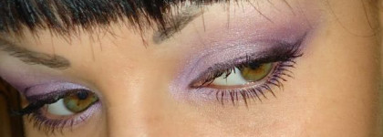 Моё сиреневое настроение с Shiseido Luminizing Satin Eye Color Trio #308 и Perfect Rouge #331