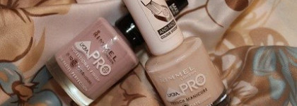 Rimmel Lycra Pro №290 Pastel Perfection и Rimmel Lycra Pro №433 French Ivory