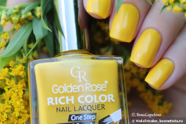 Лаки Golden Rose Rich Color Nail Lacquer №37,№48 и градиент с ними