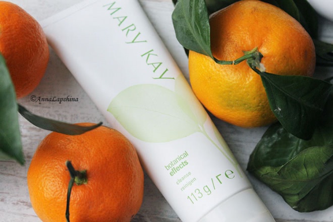 Щетка для глубокого очищения лица Skinvigorate и Очищающее средство Botanical Effects для нормальной и сухой/чувствительной кожи от Mary Kay