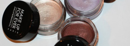 Недавние и не очень приобретения от Make up for Ever. Часть вторая. Теневая сторона