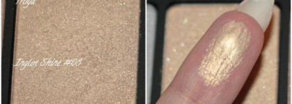 Тени Inglot DS #501, Shine #08, DS #456, Pearl #402, AMC #64