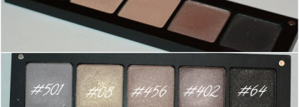 Тени Inglot DS #501, Shine #08, DS #456, Pearl #402, AMC #64