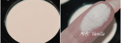 Моя коллекция теней МАС - MAC eye shadow Brule, Vanilla, Coppery, Carbon