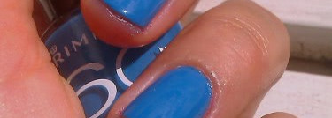 Rimmel 60 seconds 840 Blue Eyed Girl и Cушка Zinger Instant Outwear